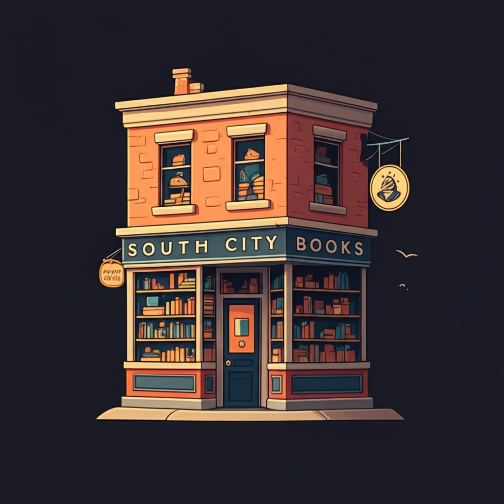 城南小书房 标识